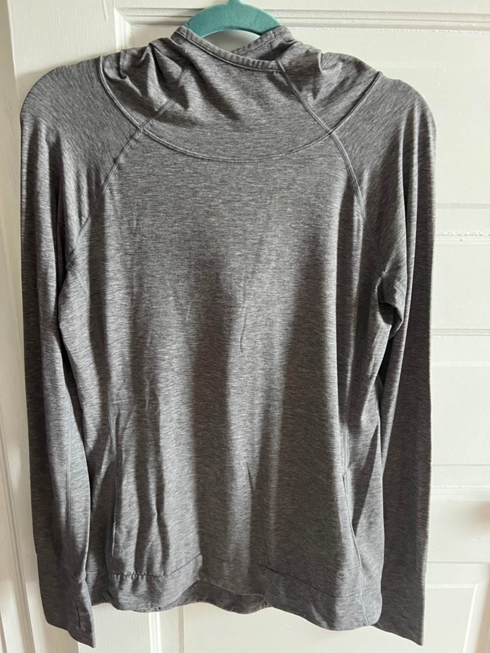 GAP Gray Heather Turtleneck Long-Sleeve Sweater